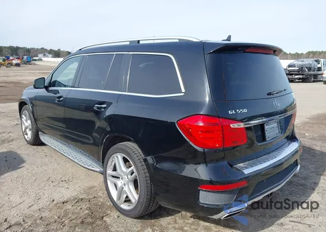 2015 Mercedes-Benz Gl 550 4Matic из США, поврежденный, VIN 4JGDF7DE3FA483741